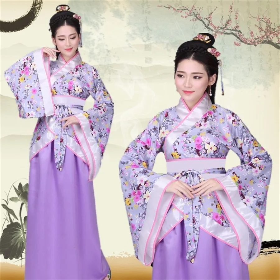 New Woman Stage Dance Dress Chinese Traditional Costumes New Year Adult Tang Suit Performance Hanfu Female Cheongsam