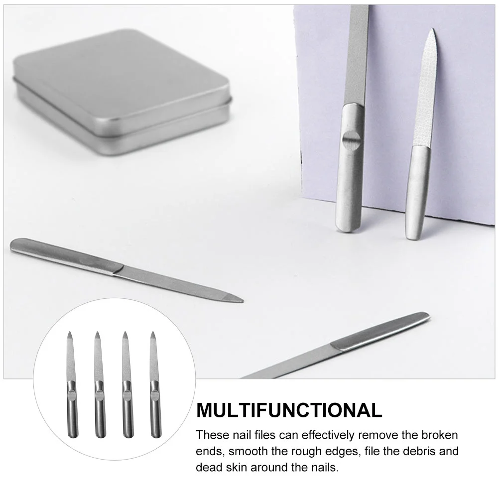 Fingernail Kit Pedicure Knife Kits Stainless Steel File Natural Household Manicure