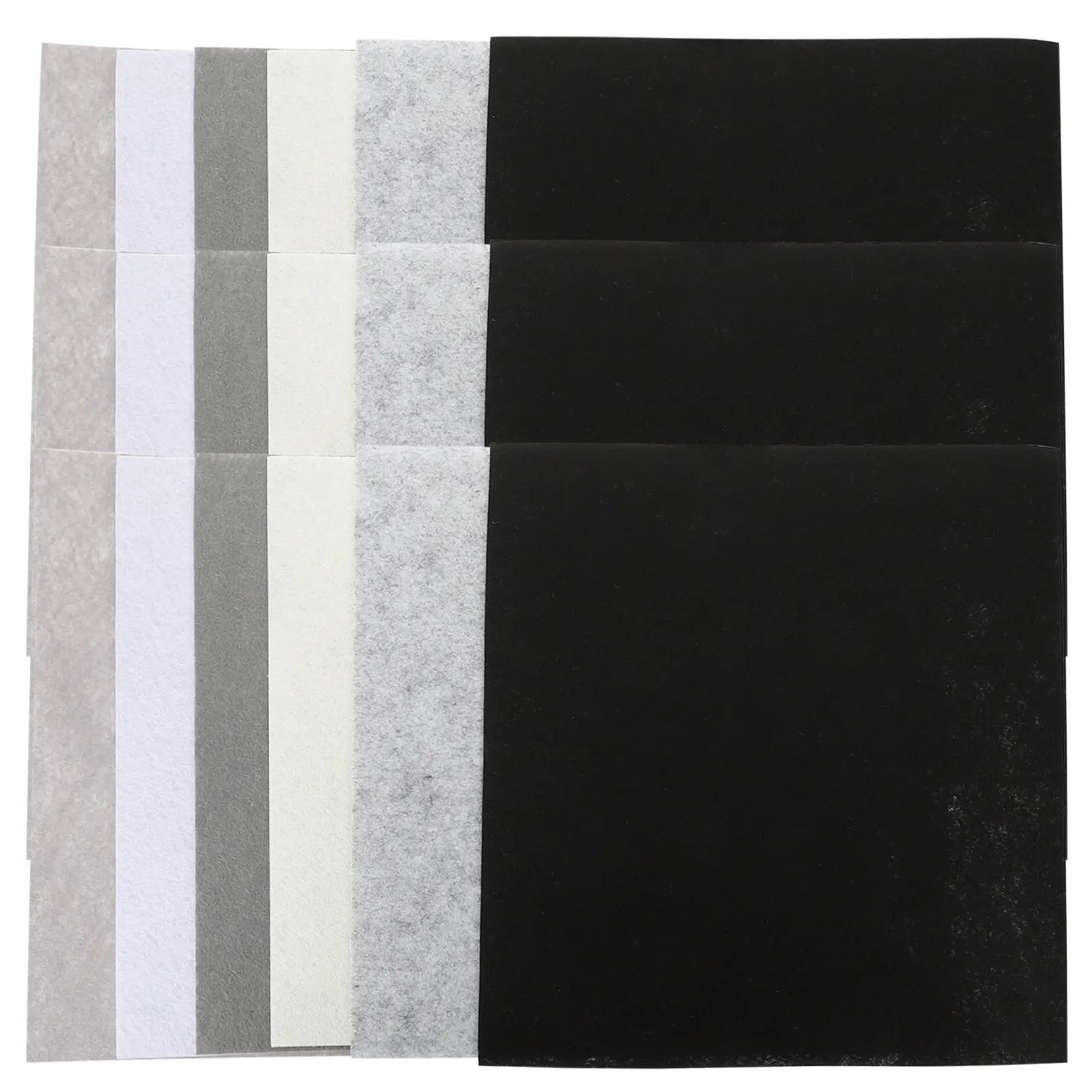 

Набор из 18 фетровых листов однотонных цветов для шитья, рукоделия, квилтинга, пэчворка, декора дома и творческих занятий