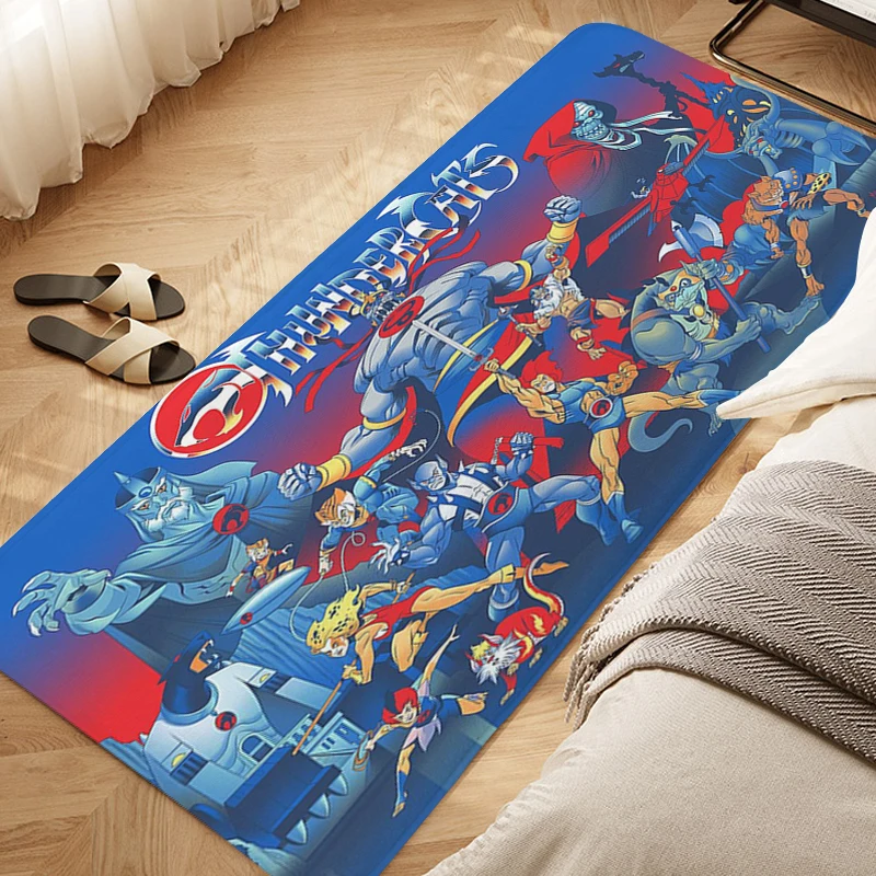 

Sleeping Room Floor Carpet D-Thundercats Balcony Kitchen Waterproof Porch Foot Mat Non-slip Hallway Rug Doormat Entrance Door