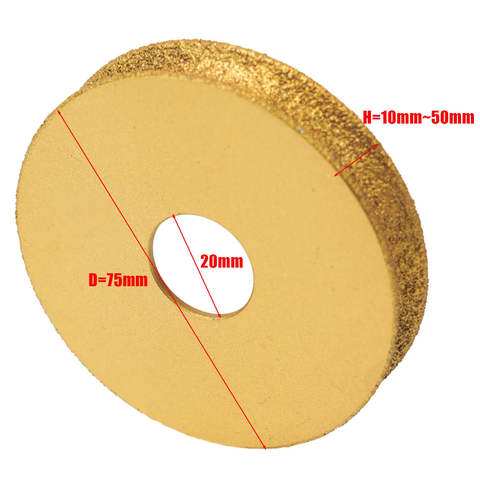 

Grinding Disc Grinding Wheel 20mm 30mm Diamond Dry Vacuum Brazed High Quality Hot Round 15mm 25mm 75mm Demi-bullnose