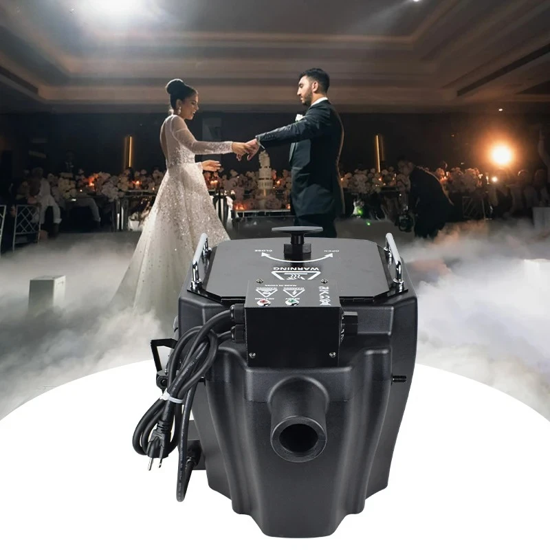 

1500W Automatic Low Lying Smoke Fog Making Machine Dry Ice Fog Smoke Maker Machine