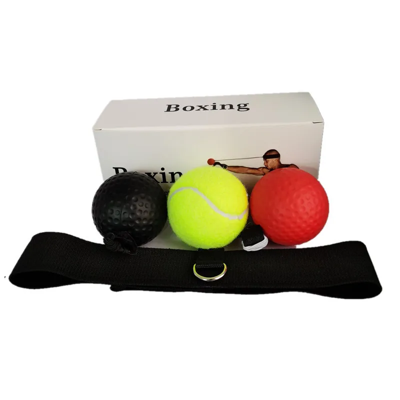 Head-mounted Boxing Speed Ball Venting Air Strike Fighting Training Ball Bouncing Reaction Ball Punching Speed Balls Boxing