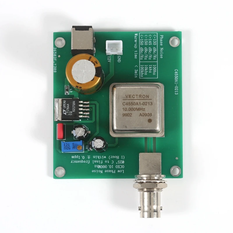 10Mhz Audio External Clock Source Module Professional Audio Clock Constant Temperature Low Phase Noise Clock