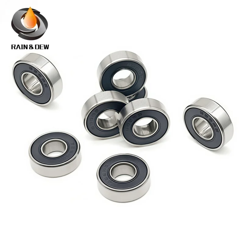 695RS Bearing 10PCS 5x13x4 MM ABEC-7 Hobby Electric RC Car Truck 695 RS 2RS Ball Bearings 695-2RS Black Sealed