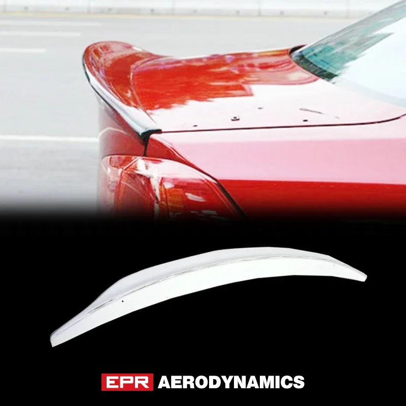 Car Styling for Mitsubishi Evolution EVO 10 FRP Fiber Glass Unpainted Duckbill Rear Trunk Spoiler Wing In Stock