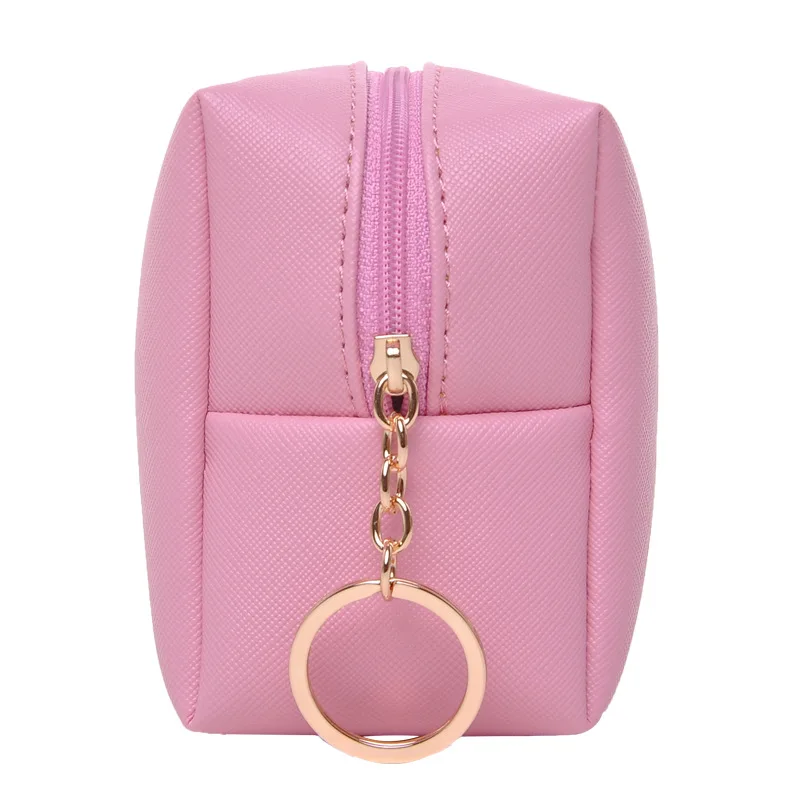 High-looking women's cosmetic bag, wallet cosmetic bag PU portable waterproof carry-on toiletry bag, travel lipstick cosmetic ba