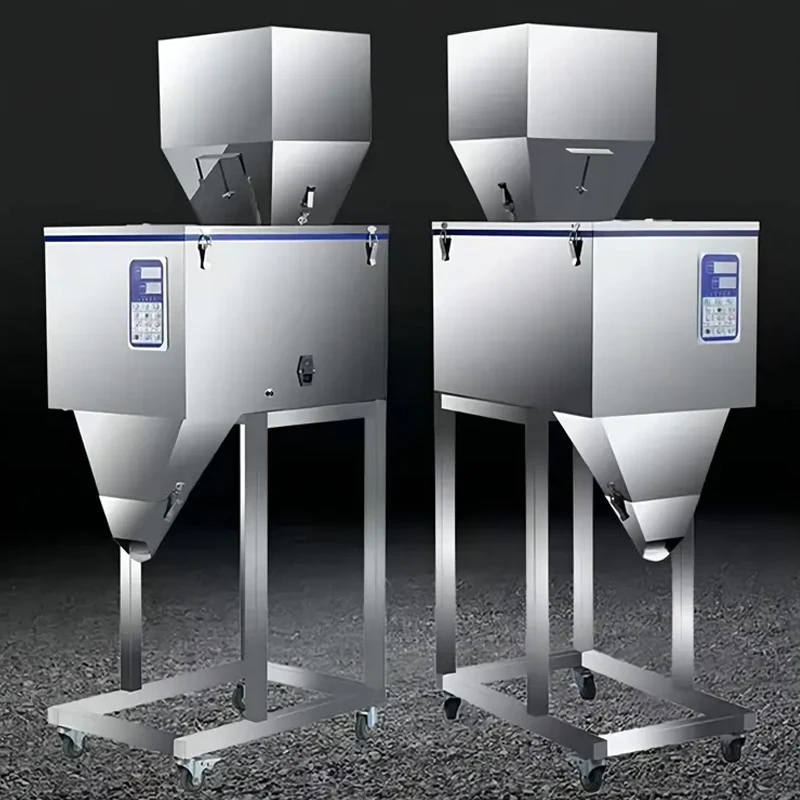 

Лидер продаж, 1-5000 г, промышленная интеллектуальная машина для наполнения частиц кофейного порошка, специй, большая упаковочная машина для порошка