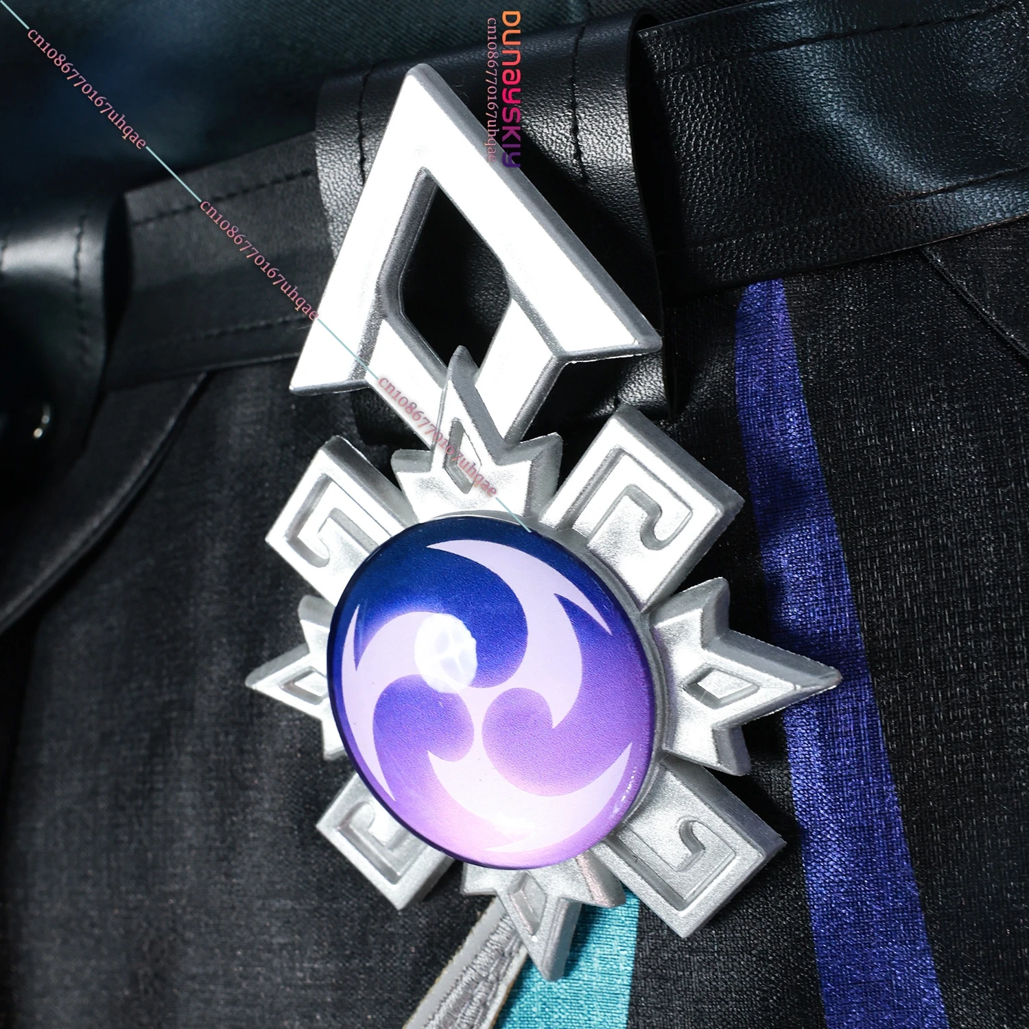 Juego Genshin Impact Ororon disfraz de Cosplay capa de murciélago guante peluca accesorio 2025 Anime juego de rol uniformes de rendimiento