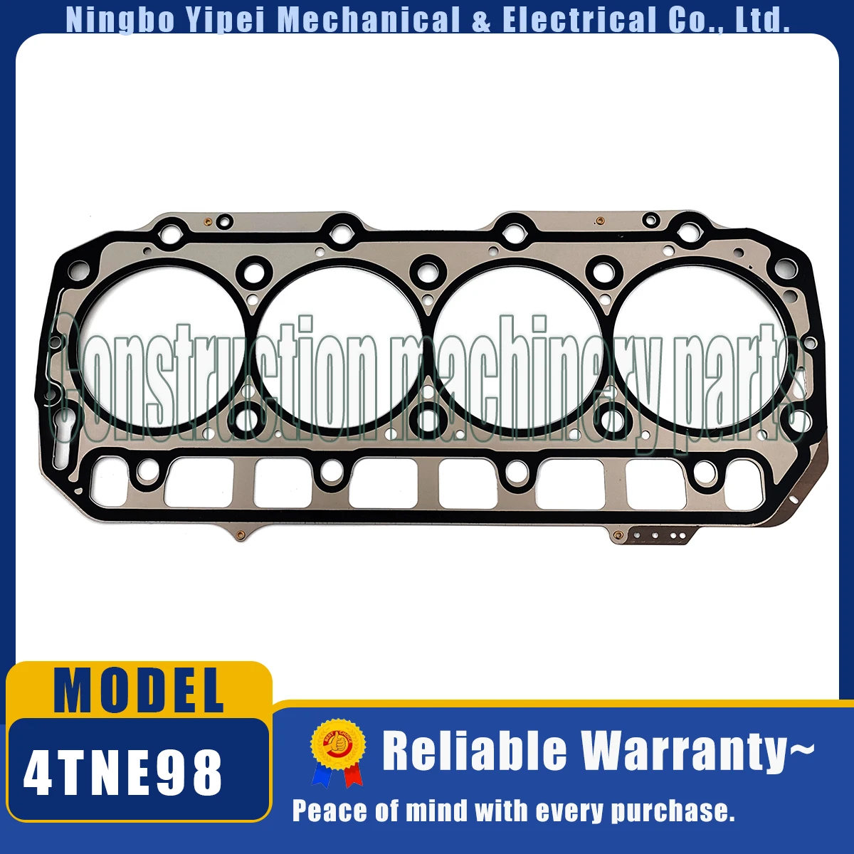 Junta de culata 4TNE98 129902-01330 para Yanmar 4tne98 4D98 para Komatsu