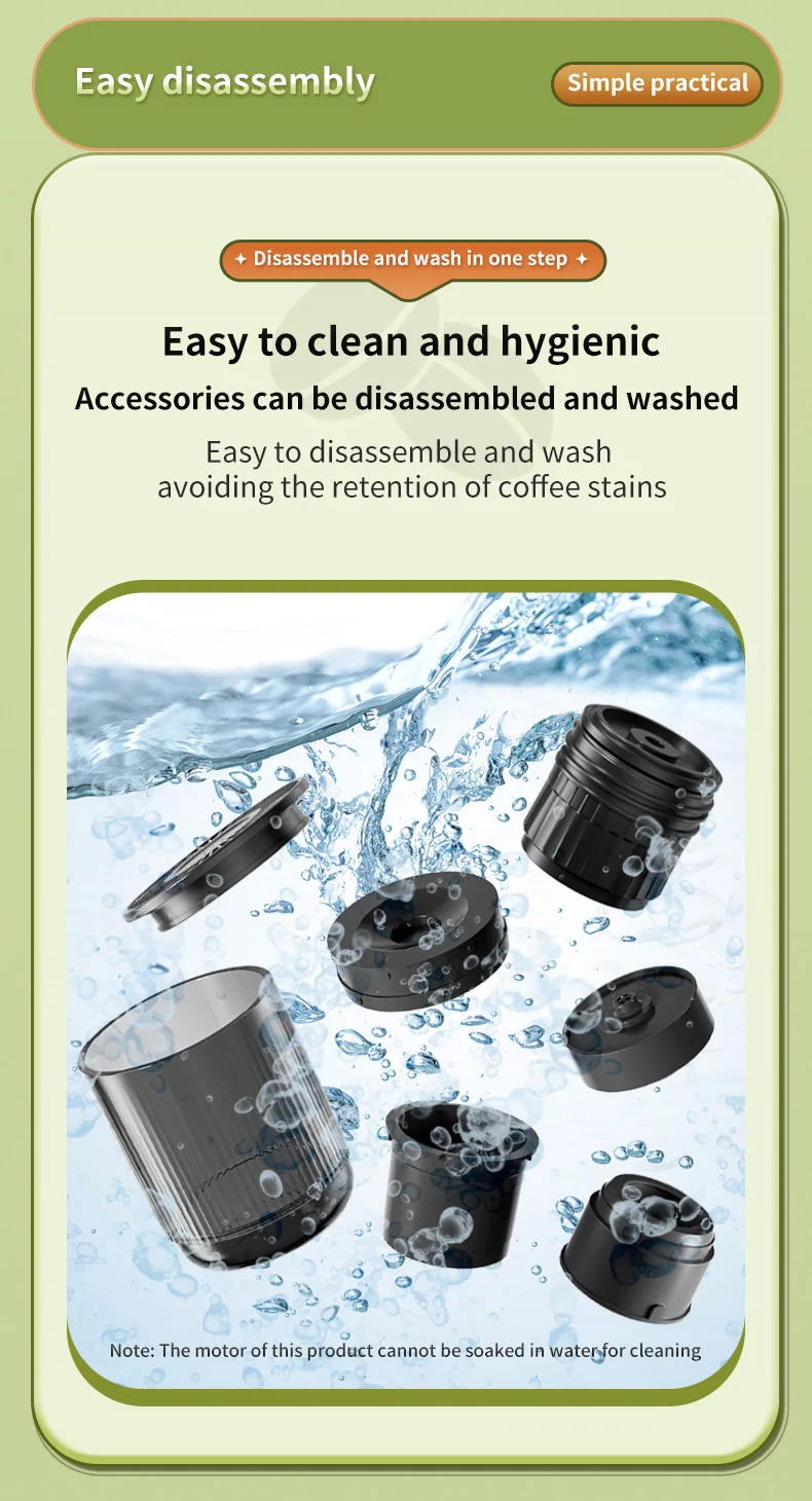 2-in-1 kabellose elektrische Espressomaschine für Auto und Zuhause, Camping, tragbare Kaffeemaschine, Kapselpulver, Reise-Kaffeemaschine – Detail 24