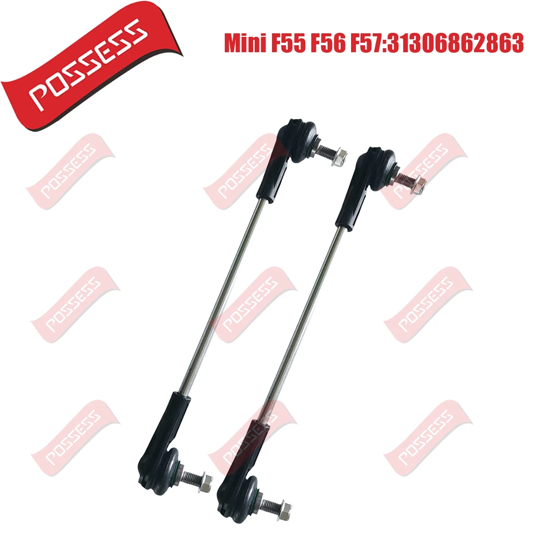 8 Pieces Front Axle Suspension Control Arm Ball Joint Stabilizer Link Tie Rod End Kits For Mini F55 F56 F57 Mini One Mini Cooper