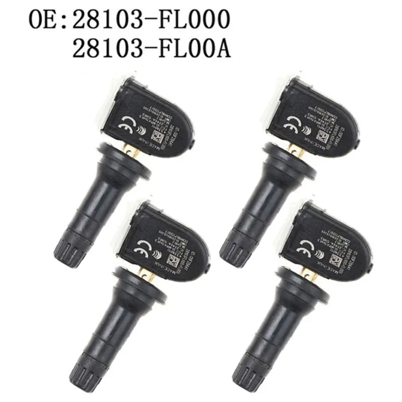 

4PCS 28103-FL000 TPMS Tire Pressure Sensor For 2017-2021 Subaru Forester Outback Ascent Impreza Forester 28103FL000 28103FL00A