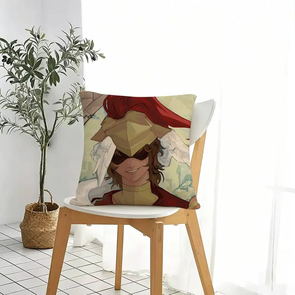 E-EPIC The M-Musical  Pillow Case Square Double-Sided Sofa Cushion Cover Bedroom Bedside Pillow Gift