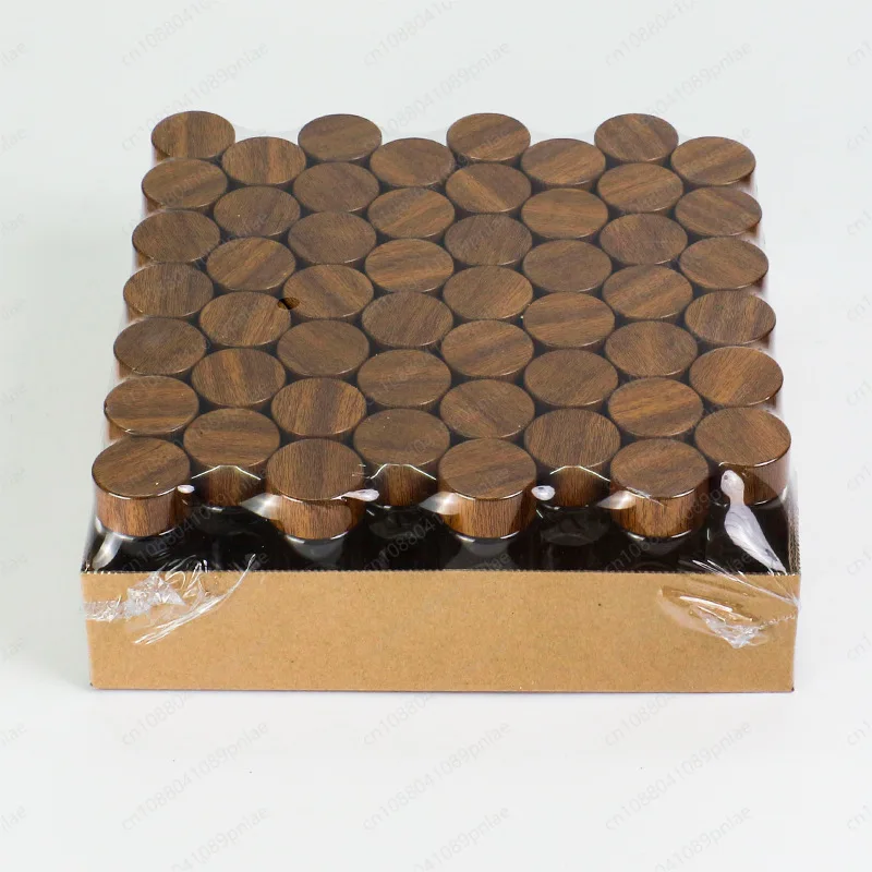 Mini Glass Bottles Portable Sealed Jars for Powder Sample Packaging