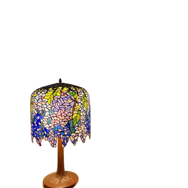 Full replica handmade glass art study floor lamp Tiffa * y & Co. 1919 bedside lamp