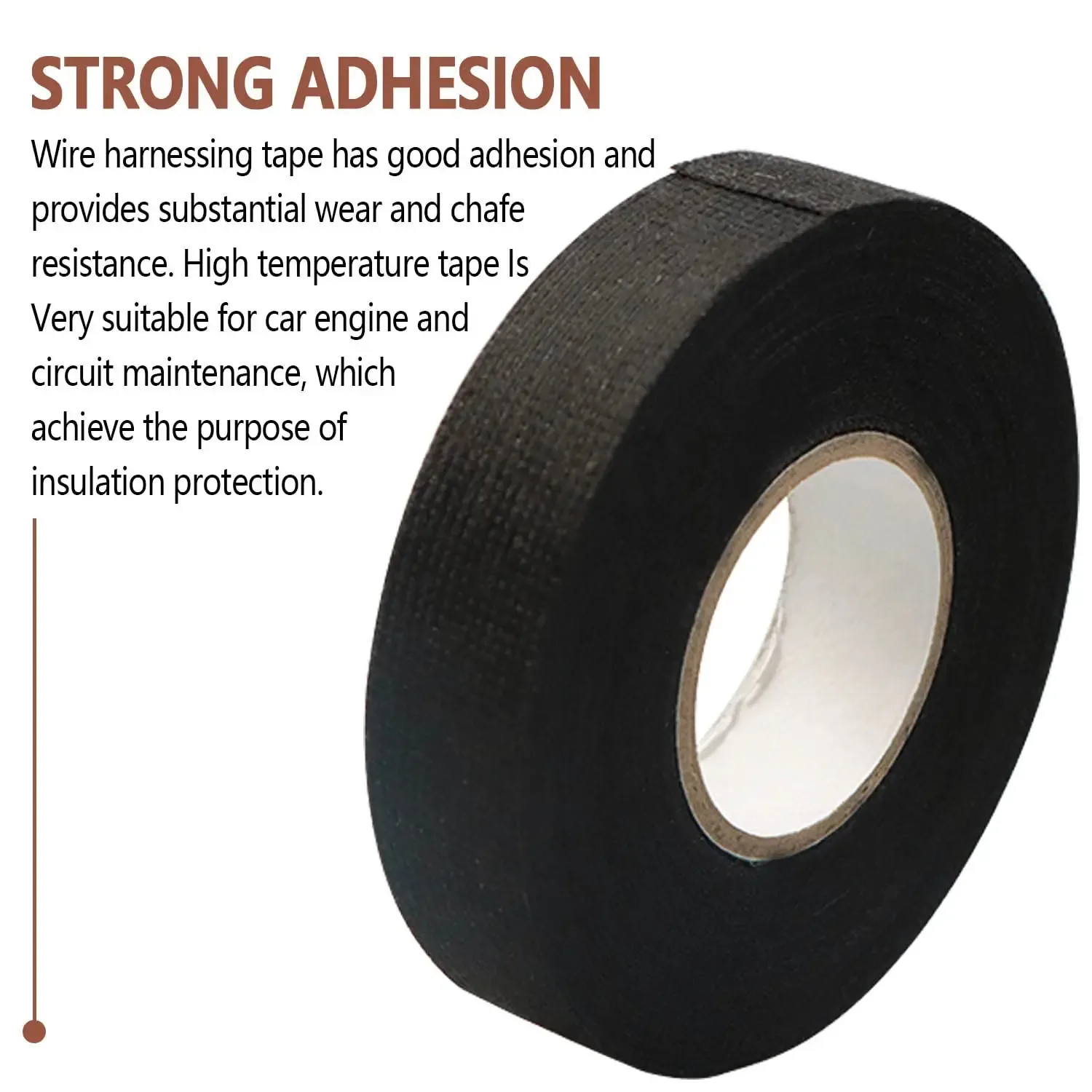 Electrical Insulation Tape Heat-resistant Wiring Harness PET Bundle Flame Retardant Tape