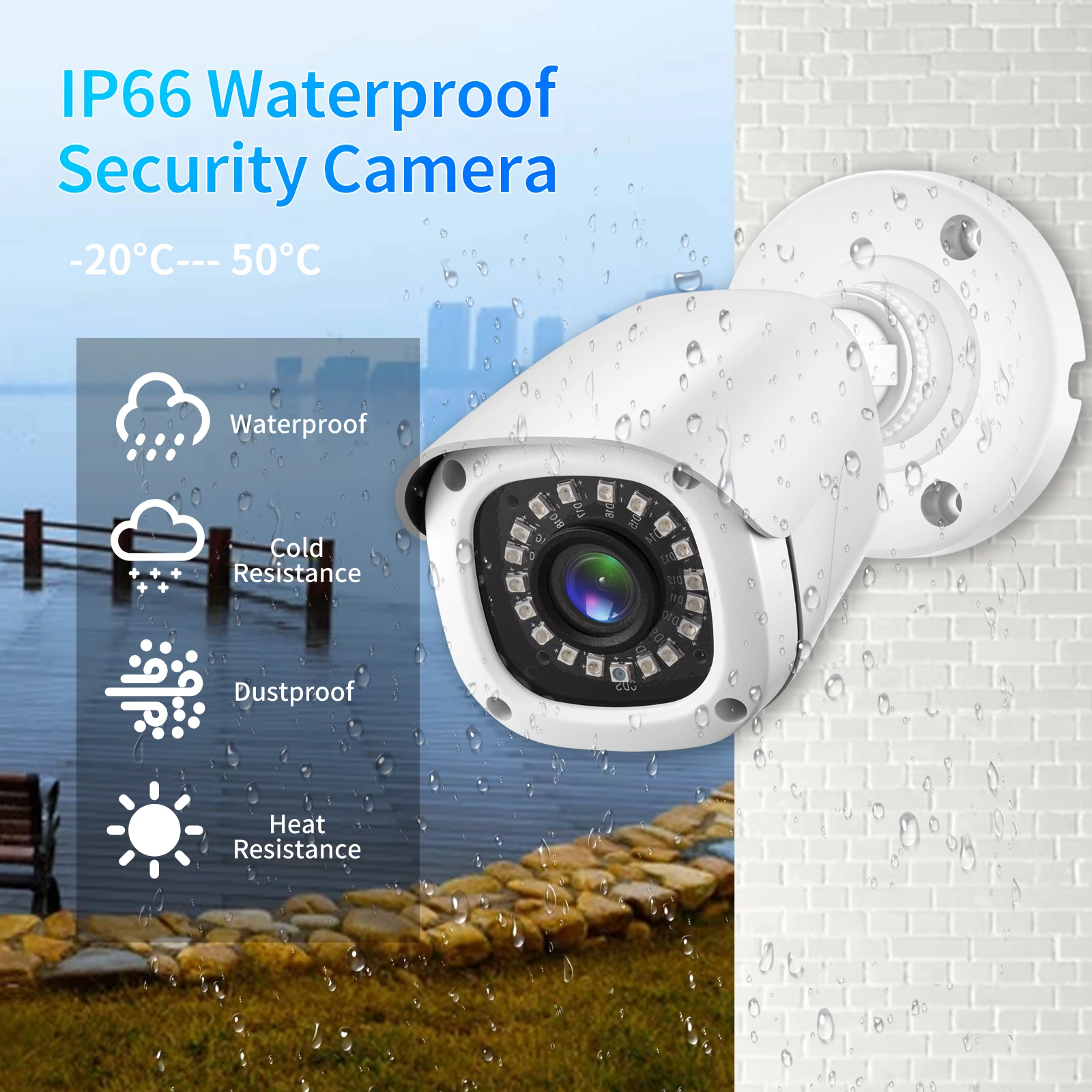 Gadinan AHD Camera 5MP 1080P 720P Indoor Outdoor Night Vision Face Capture Playback CCTV Video Surveillance Security Camera image 5