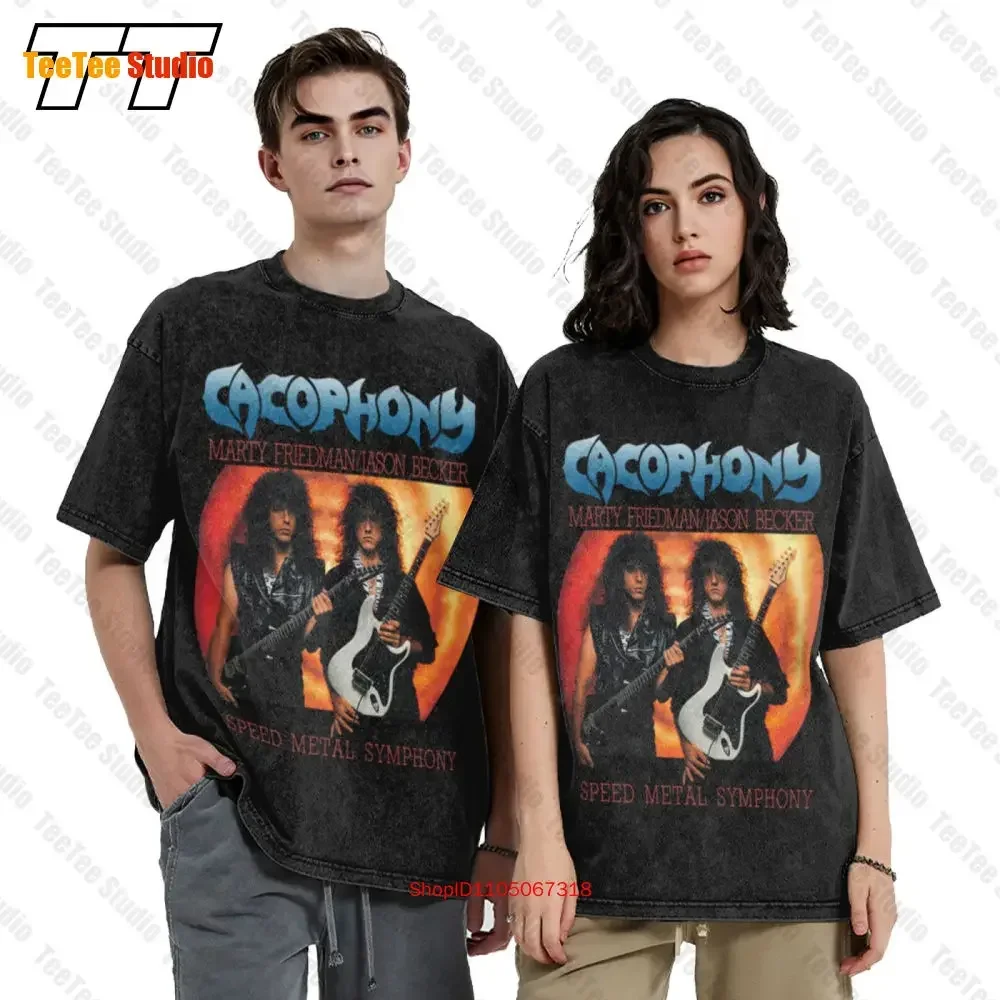 Cacophony Speed Metal Symphony Vintage Oversized T-Shirt HFVP