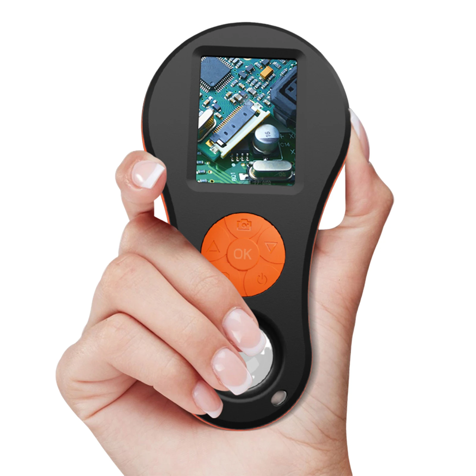 Magnifying Glass 2.0 Inch IPS Color Screen Handheld Digital Microscope with Light Portable Pocket Microscopes for Students