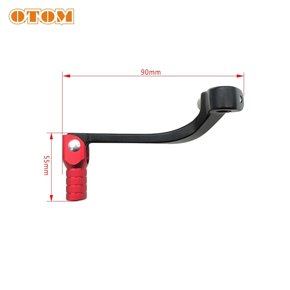 OTOM Motorcycle Accessories Gear Shift Lever For HONDA CRF 110 CRF110F 2013-2025 Dirt Bike CNC Aluminum Folding Gearshift Rod