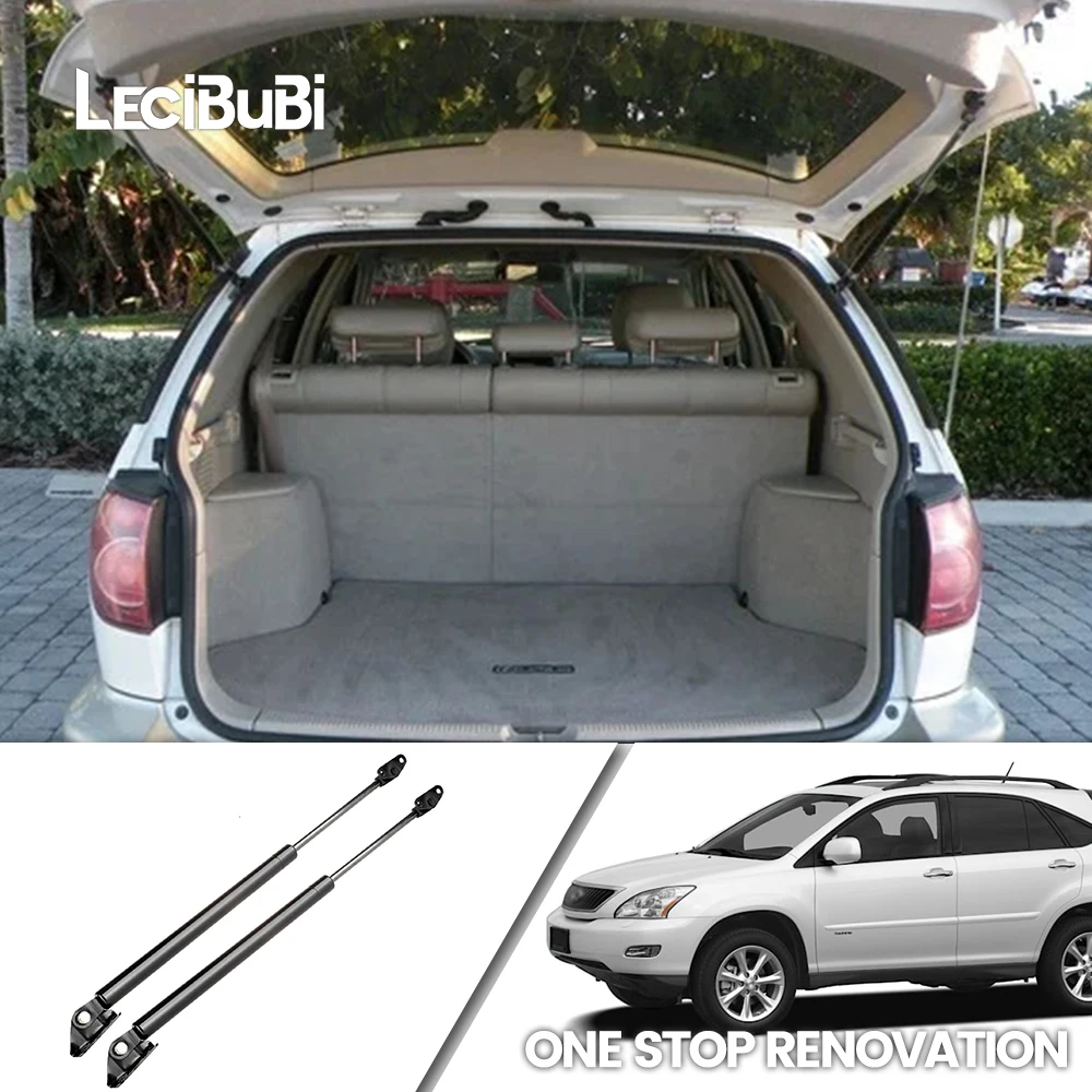 For Lexus RX300 1999 2000 2001 2002 2003 2pcs Rear Trunk Tailgate Strut Boot Lift Support Bars Gas Spring Dampers Rod