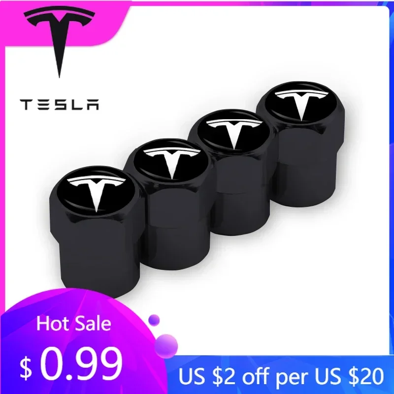 

Наклейки на автомобиль для Tesla Model 3 Y Juniper Highland 2020-2026 2025: Горячая новинка! 4 шт. пылезащитных колпачков для ниппелей автомобильных шин
