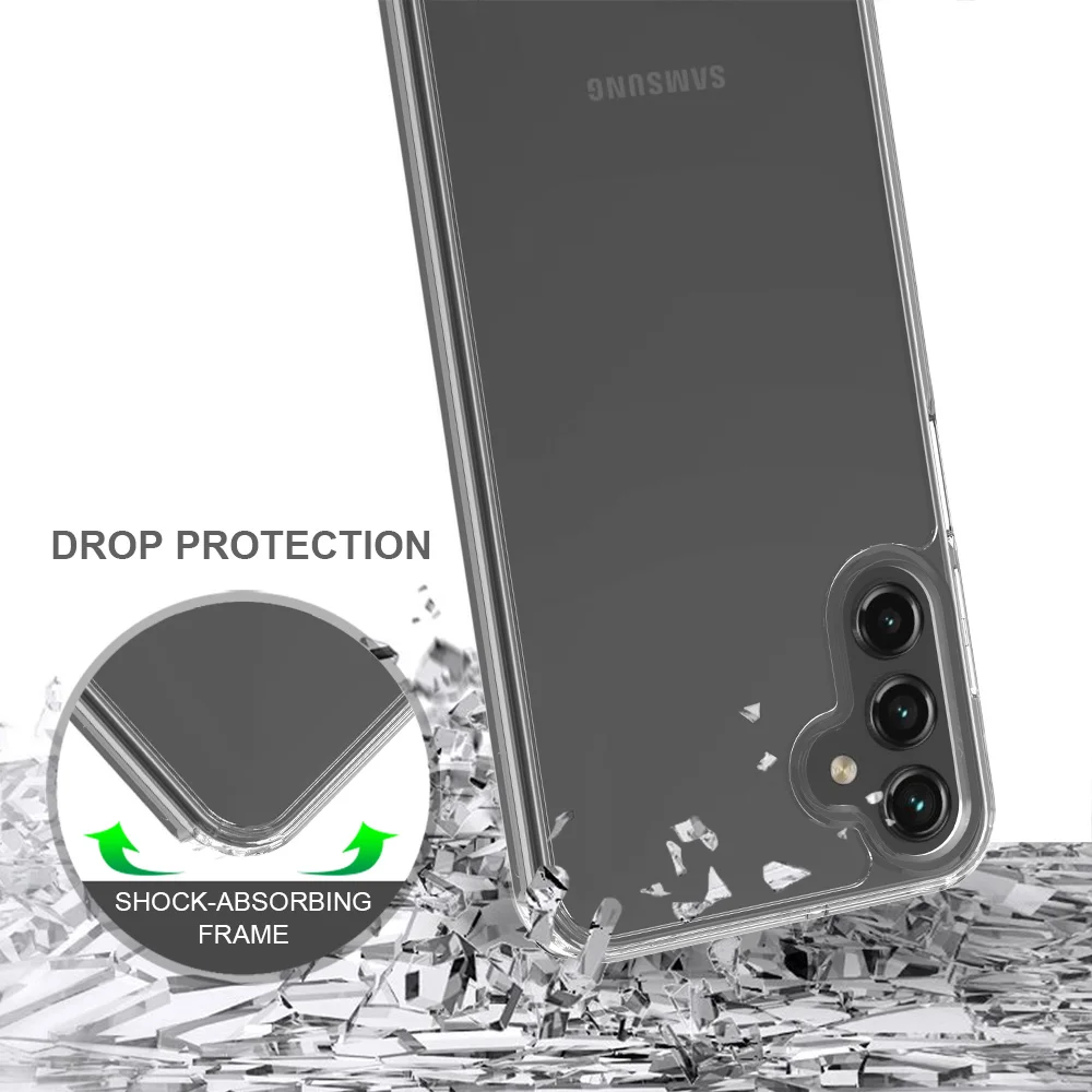 Slim HD Clear Acrylic Case for Samsung Galaxy A15 5G 6.5