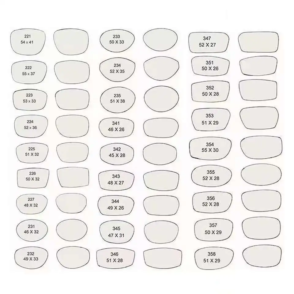 نظارات طبية من تشاشما بدون إطار نظارات من التيتانيوم النقي للرجال والنساء إطارات النظارات للوصفة عدسات النظارات التقدمية