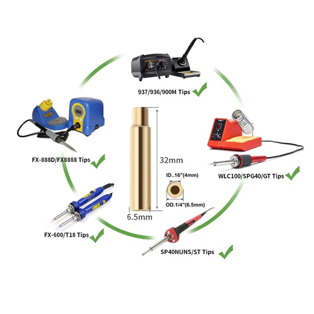 Hot Melt Brass Nut Embedded Kit Heating Insert Replacement Tool Set For 3D Printer Part ABS PLA RESIN Material Trimming Tool