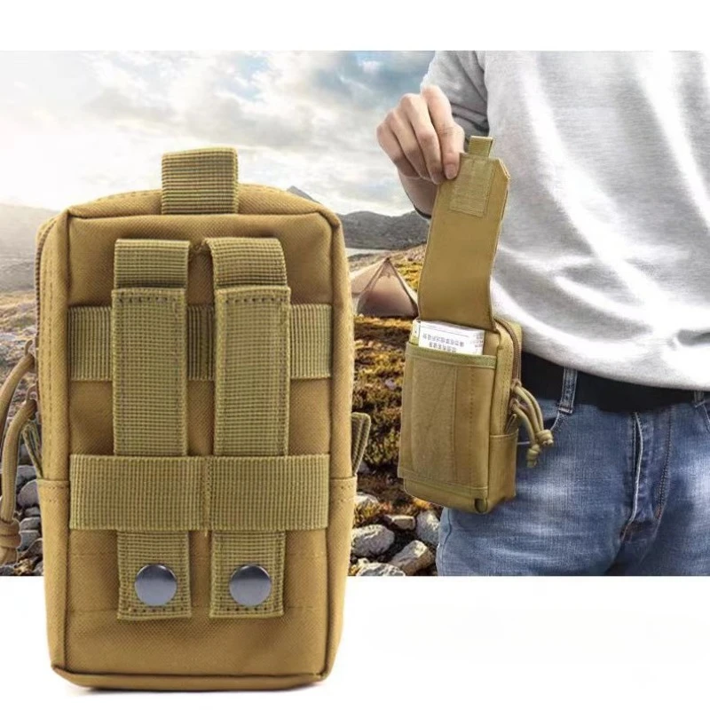 Tactical Molle Pouch Waist Bag Outdoor Men EDC Tool Bag Utility Gadget Organizer Vest Pack Purse Mobile Phone Case
