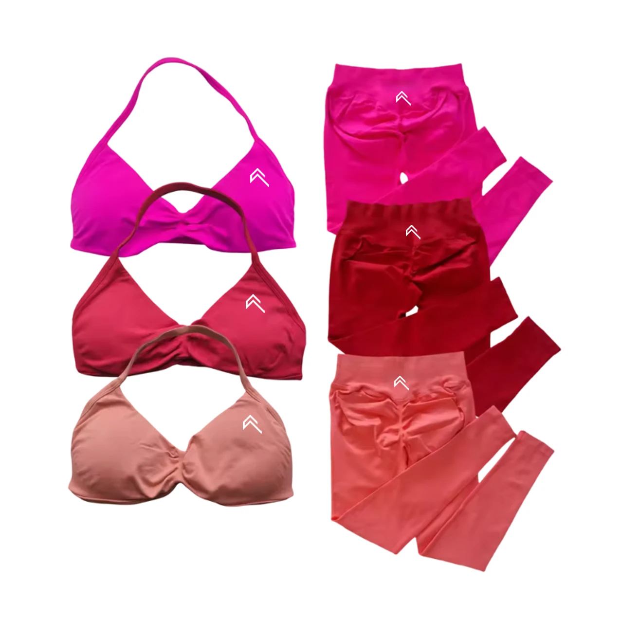 Women's High-quality 2-piece Yoga Set  Suspender Hip Lift Sports Shorts Set  Sports Set  A Must for Exercise