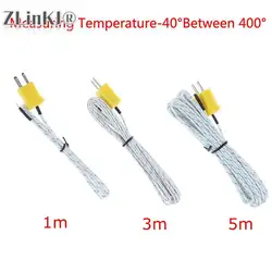 1Pcs New Wire Temperature Test K-type TP-01 Thermo Sensor Probe For TM-902C TES-1310