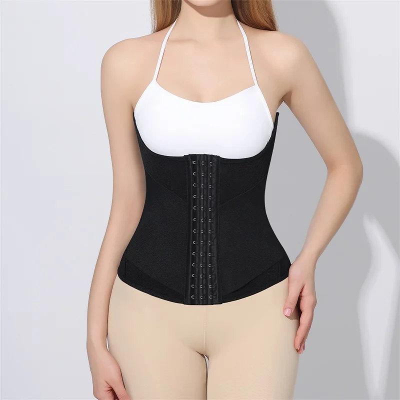 Waist Trainer U-Shaped Tummy Control Wrap Women Button-down Slimming Girdle Body Shapers Belt Women's Reduce Abdominal Girdle