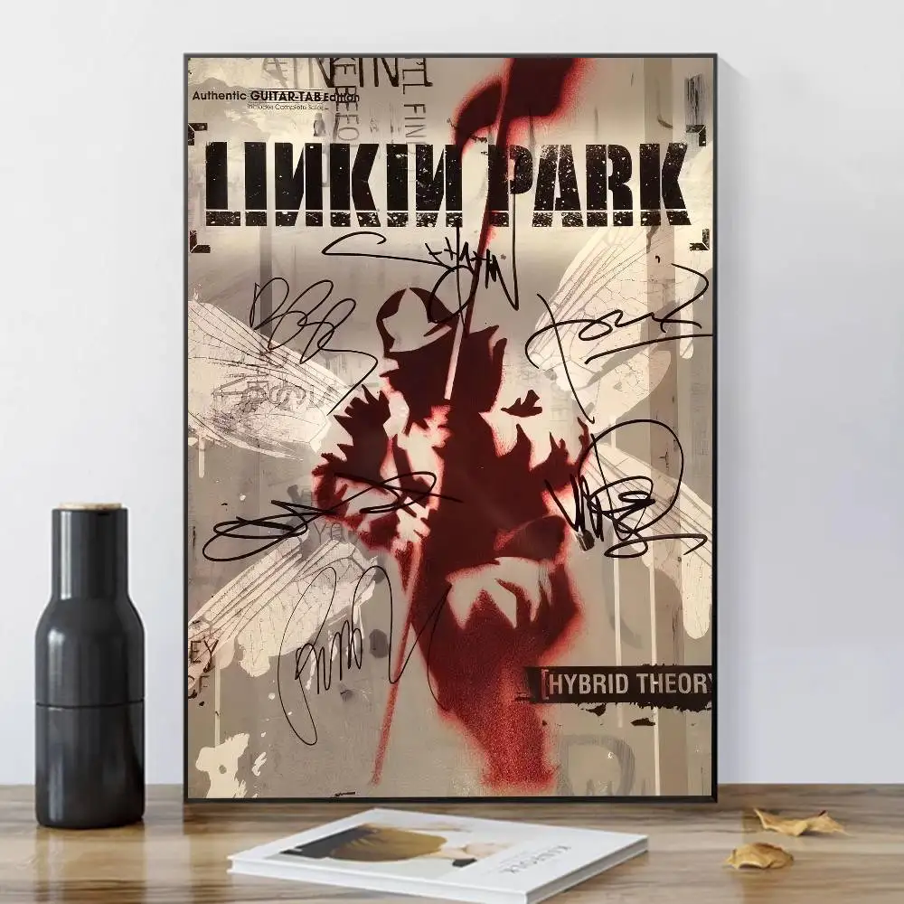 Band L-Linkin P-Park Good Quality Prints And Posters Waterproof Paper Sticker Coffee House Bar Posters Wall Stickers