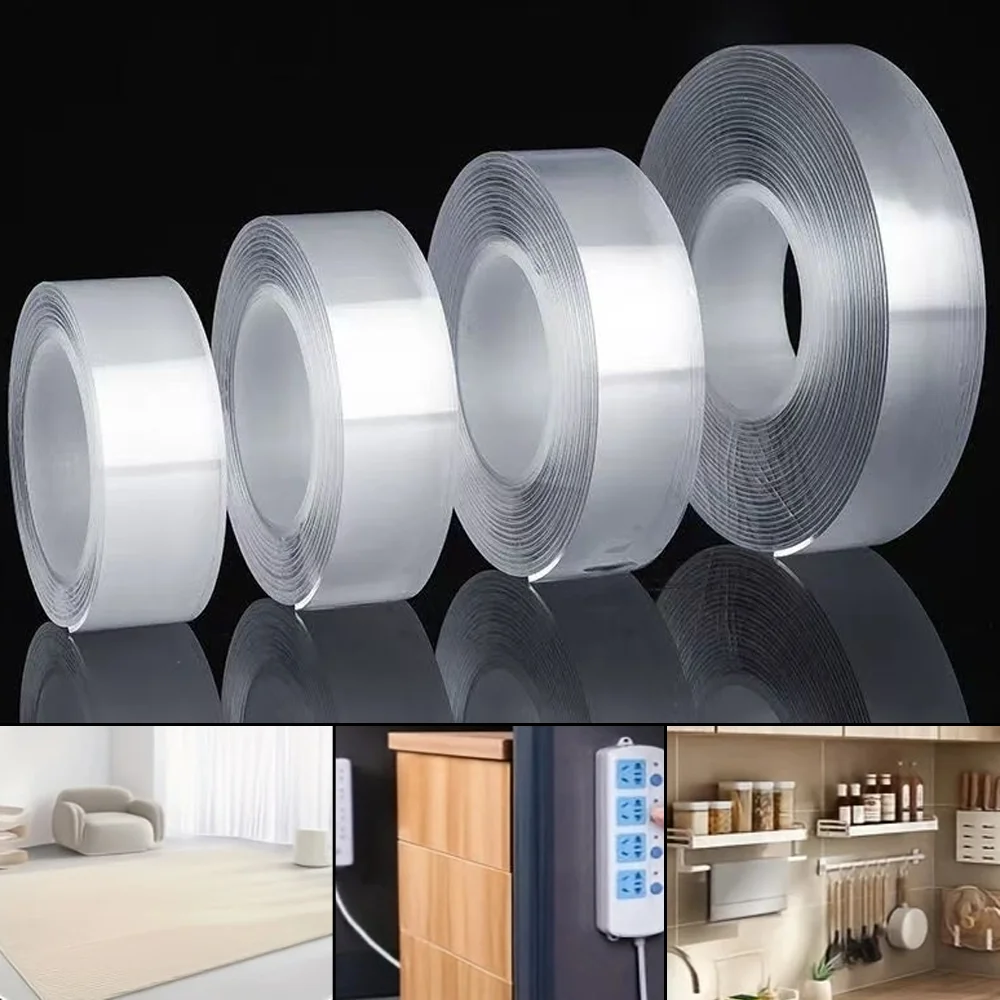 

Nano tape, double-sided tape, bathroom, kitchen sink, faucet, traceless tape, waterproof tape, sticker, kitchen and bedroom tool