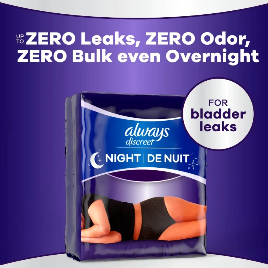 Pañales para Adultos Night, Reimagined para Mujer, Talla L, 48 Unidades ​