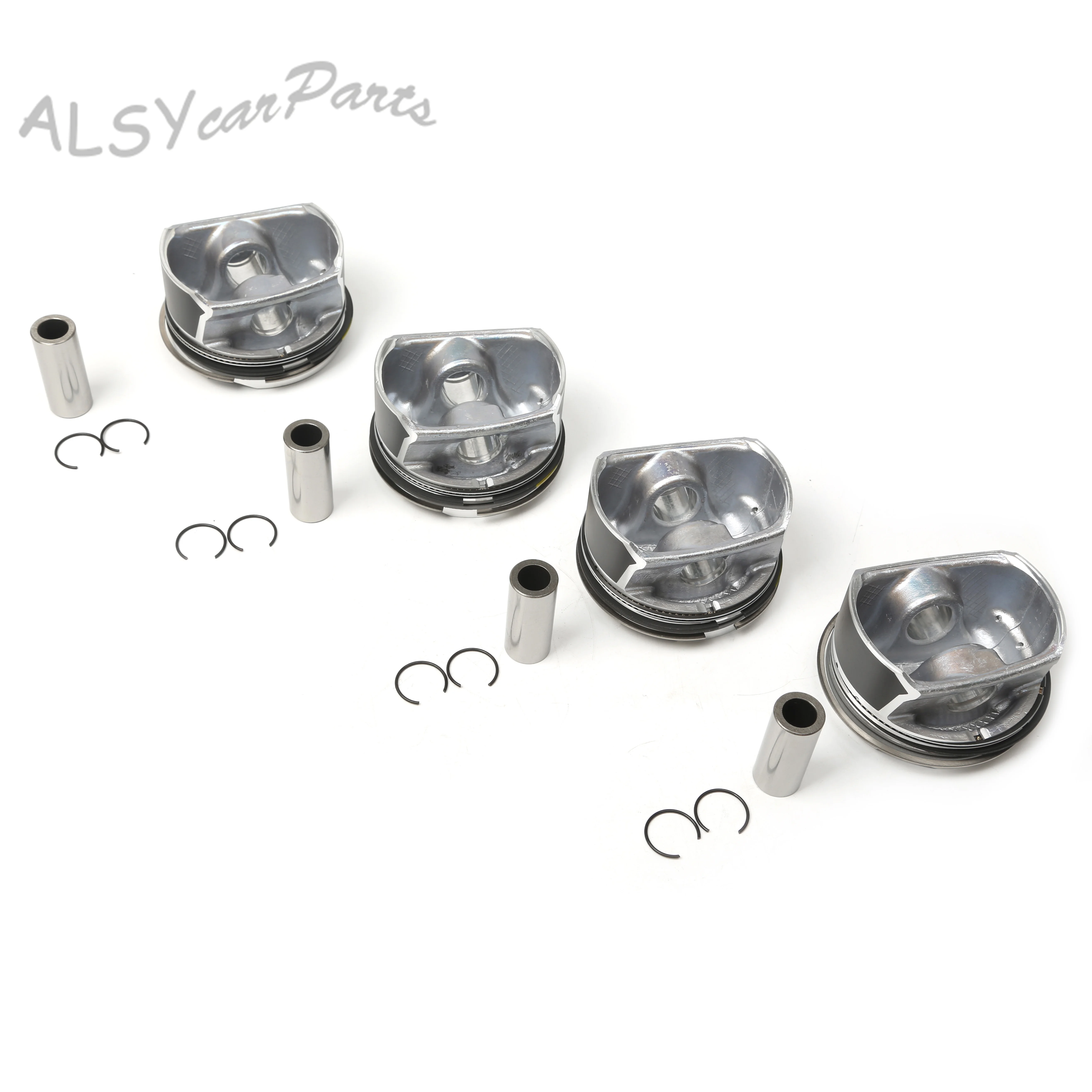 

Car 4PCS Pistons Assembly Oversized 0.25MM Set 11257589348 For BMW 316 i Citroen C3 PICASSO DS4 MINI One Peugeot 508 SW I