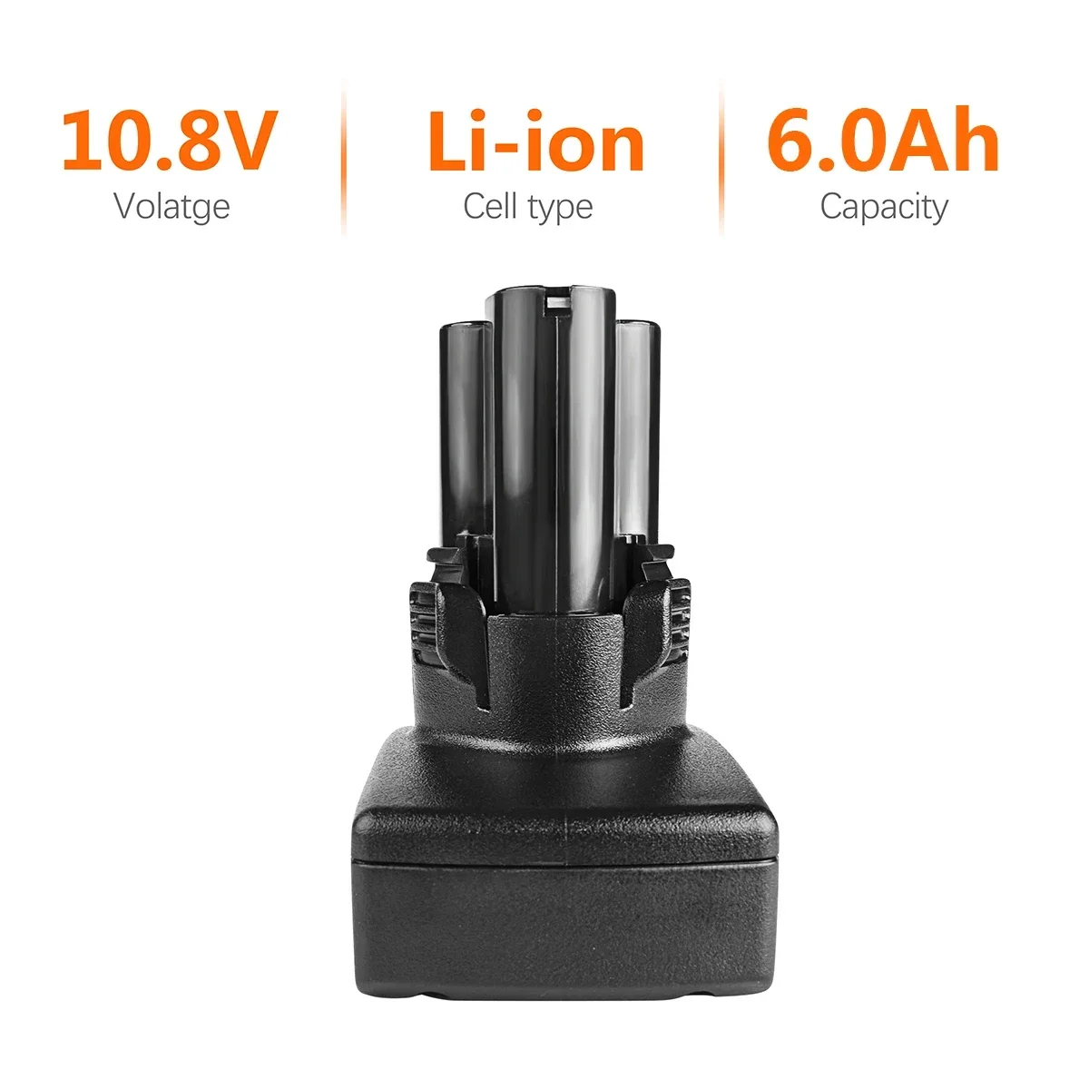 10.8V Powtree 6000mAh Replacement Battery For Makita BL1013 BL1014/BL1015 Lithium Tool Electric Drill Screw Battery