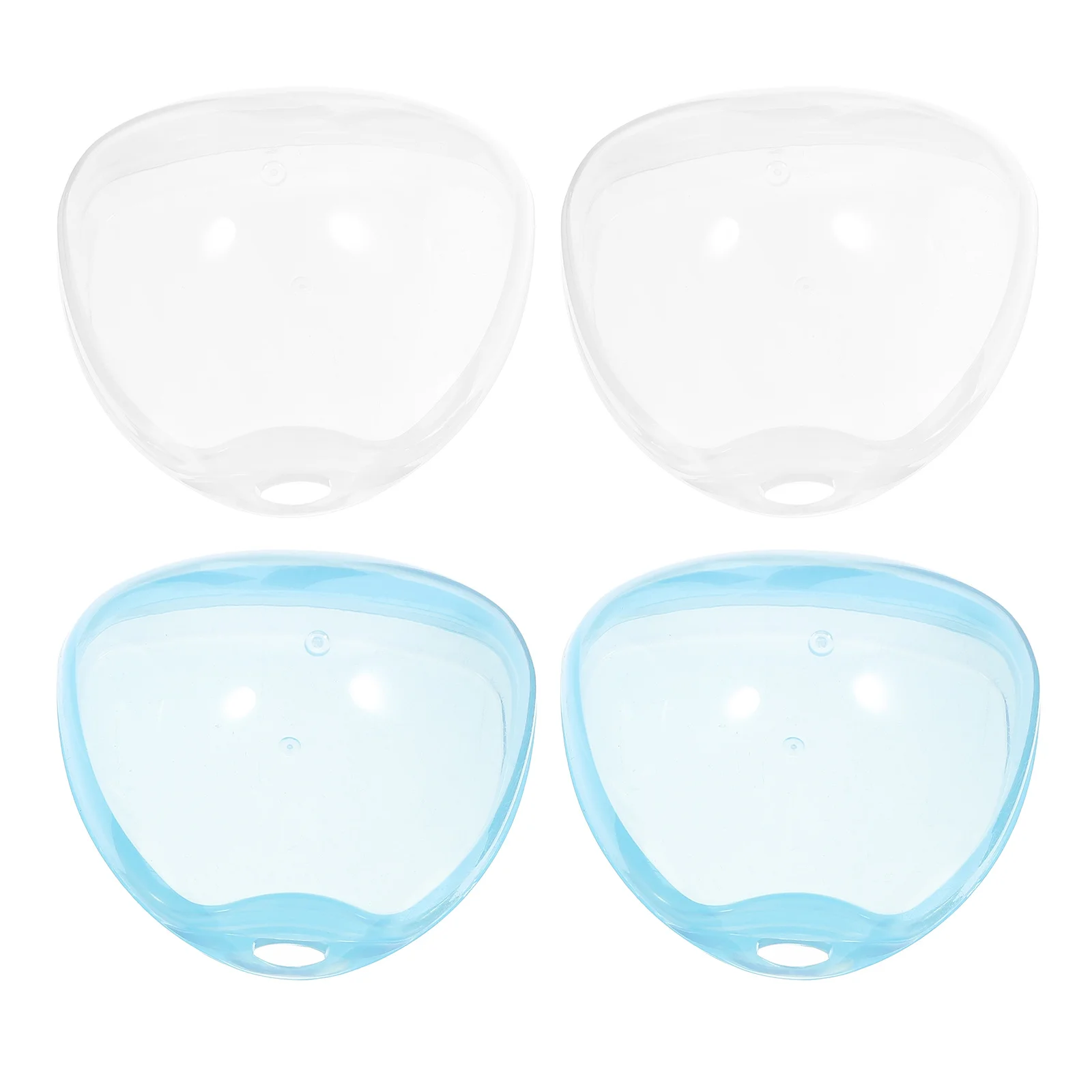 

Набор из 4 портативных футляров для пустышек: компактный органайзер для путешествий, удобное хранение, незаменимый помощник для родителей