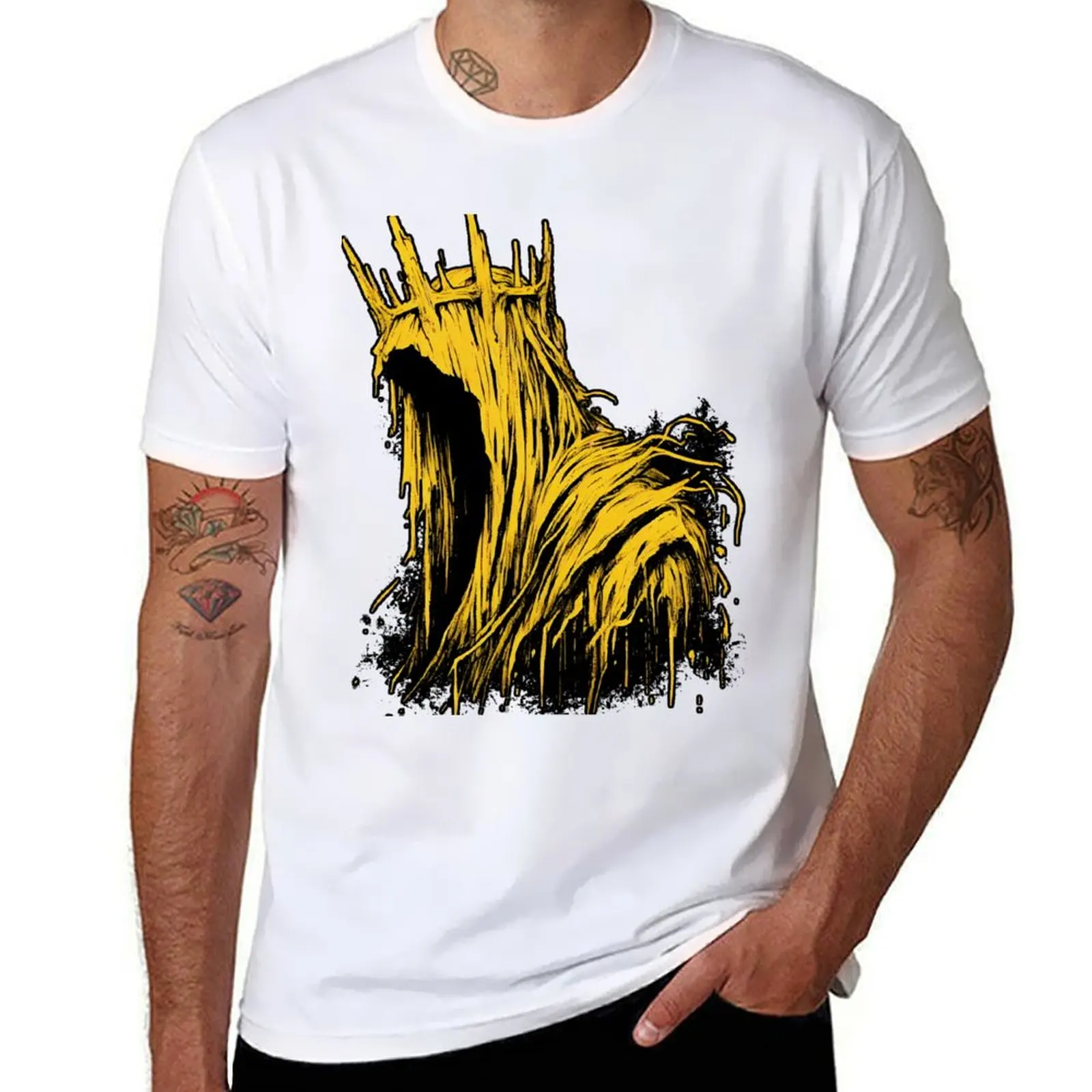 

The in King Yellow Hastur: T-Shirt Plus Size Non-Shrink T-Shirt