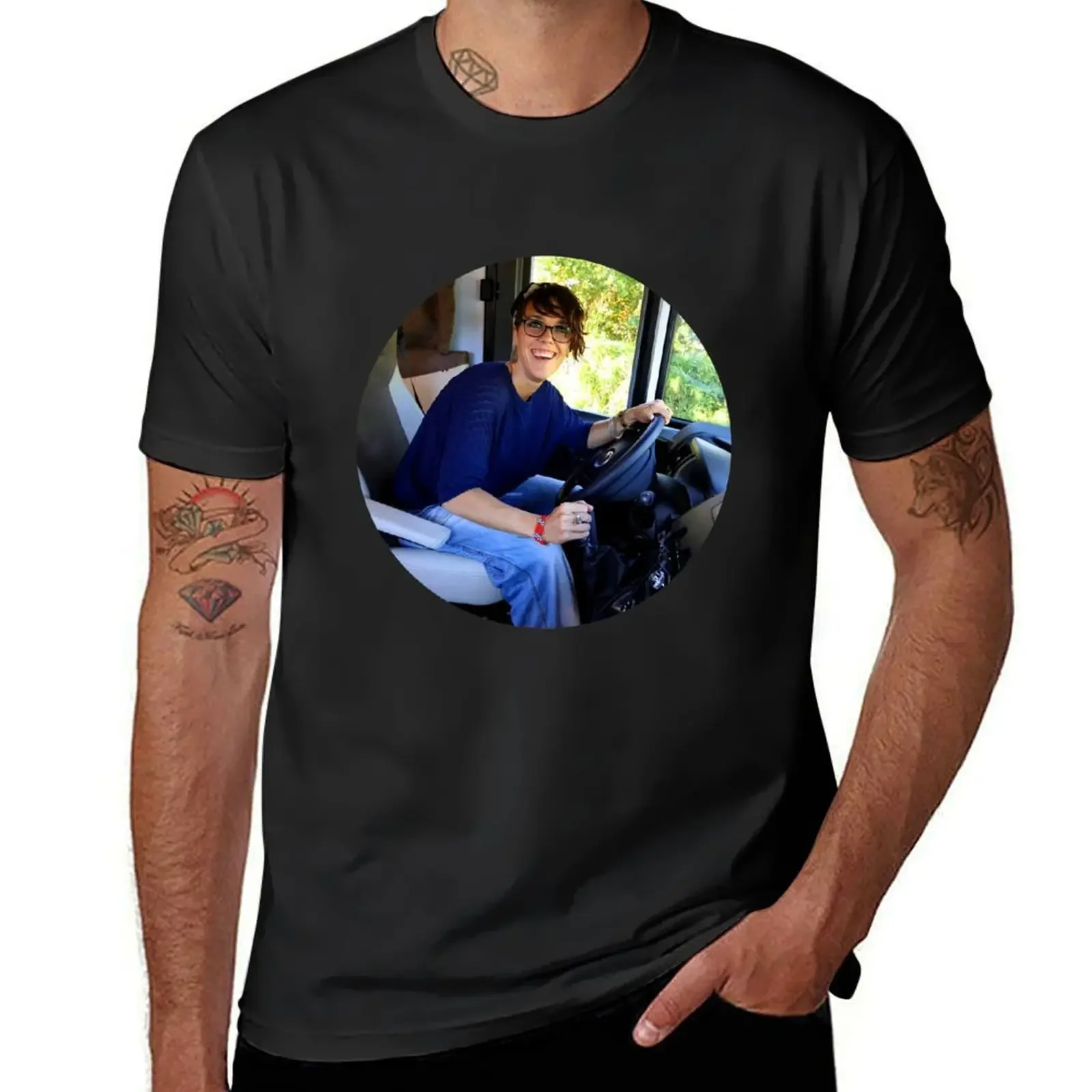 

Zaz the Lorry Driver T-Shirt plus size tops sports fans aesthetic clothes tops black t-shirts for men