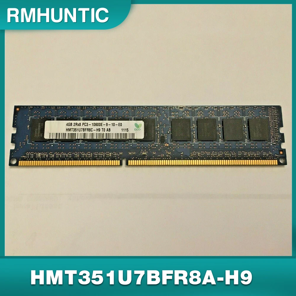 

1PCS 4G 2RX8 PC3L-10600E-9-10 pure ECC 1333 For SKhynix Server Memory HMT351U7BFR8A-H9