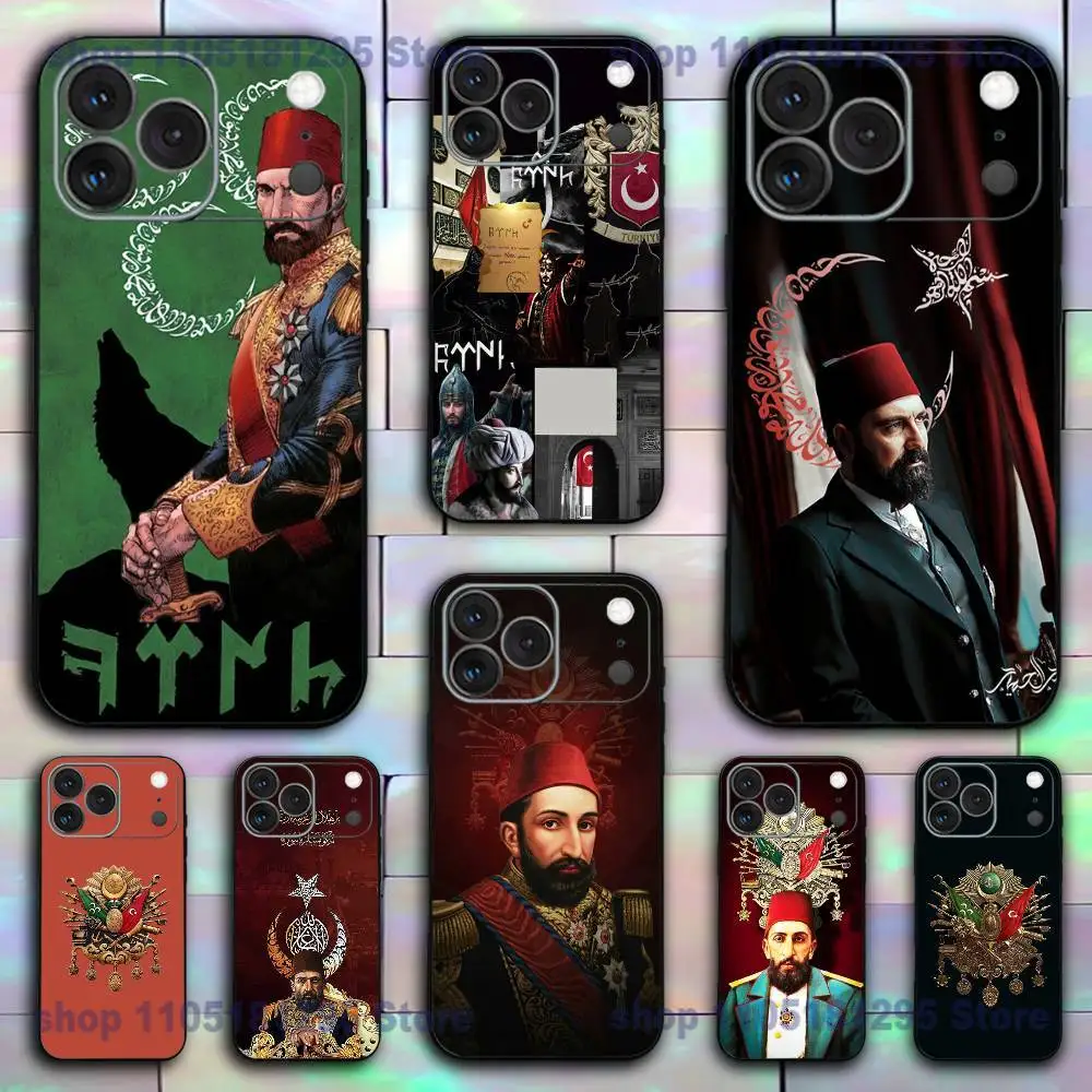 

Cool Empire O-Ottoman For iPhone 17,16,15,14,13,12,11,Pro,X,XS,Max,XR,Plus,Mini Soft Silicone Phone Case Black Shockproof TPU