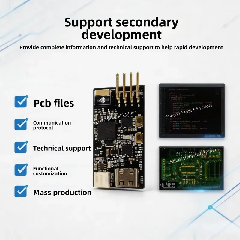 Open-Source Potentiostat Development Kit | with PCB & Full Source Code | WiFi Control for CV, EIS, DPV for Research