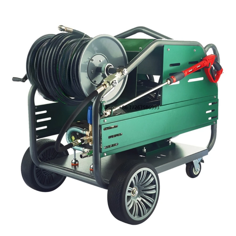 Factory Direct Delivery 37HP High Pressure Sewer Jet Drain Cleaner for Concrete Pipeline Unclogging