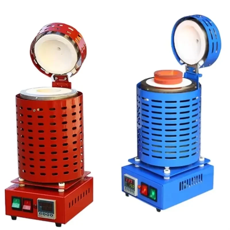 Gold melting furnace machine Precious metal jewelry casting tool