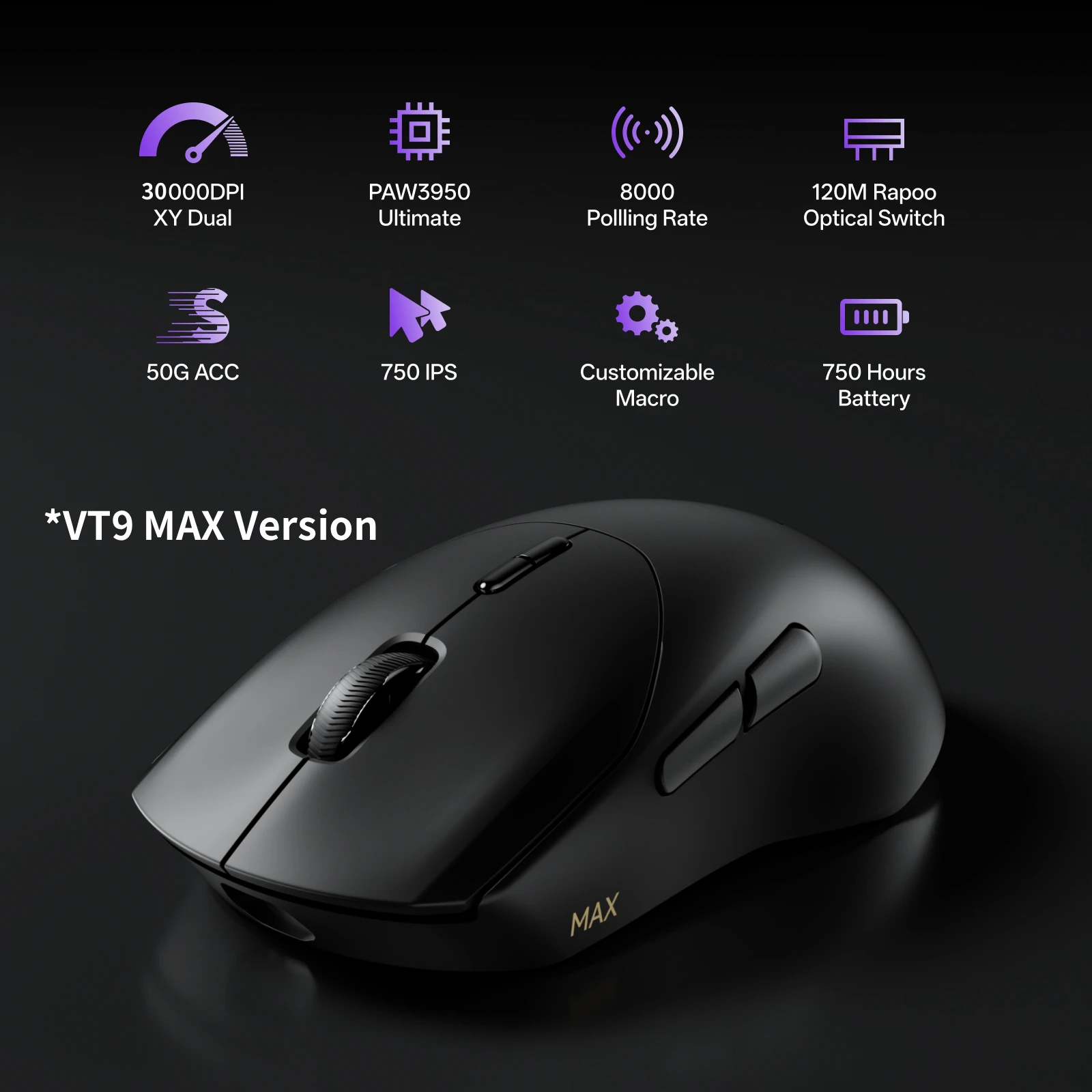 Rapoo VT9 MAX / VT9 Wireless G - đánh giá và giá Board Game Journal