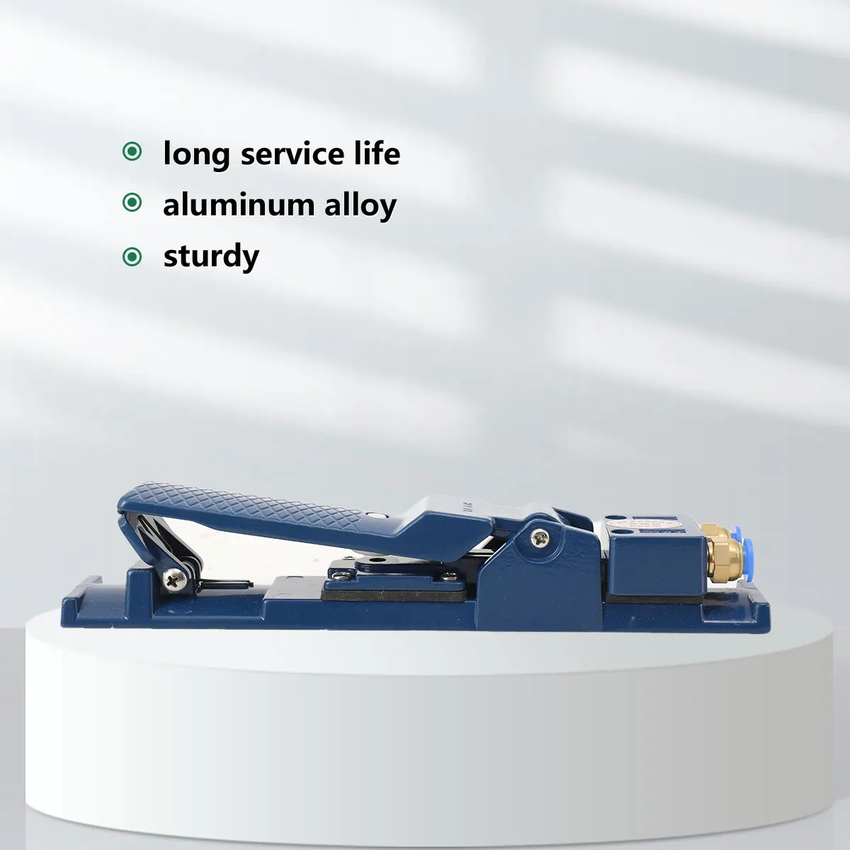 Ручка пескоструйной обработки 1/8 дюйма, ручка управления, пневматический переключатель, пульт дистанционного управления - синий