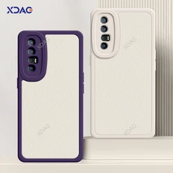 Luxury Litchi Peel Pattern Case Cover for OPPO Reno3 Reno 3 Pro 3Pro 5G Classic Leather Shockproof Lamb Skin Mobile Fundas Shell